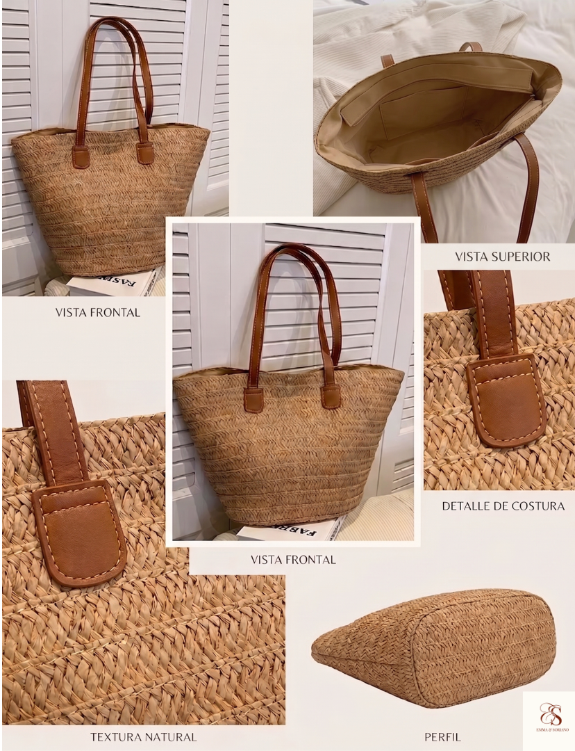 Bolso de playa de diseñador de lujo | Carmen