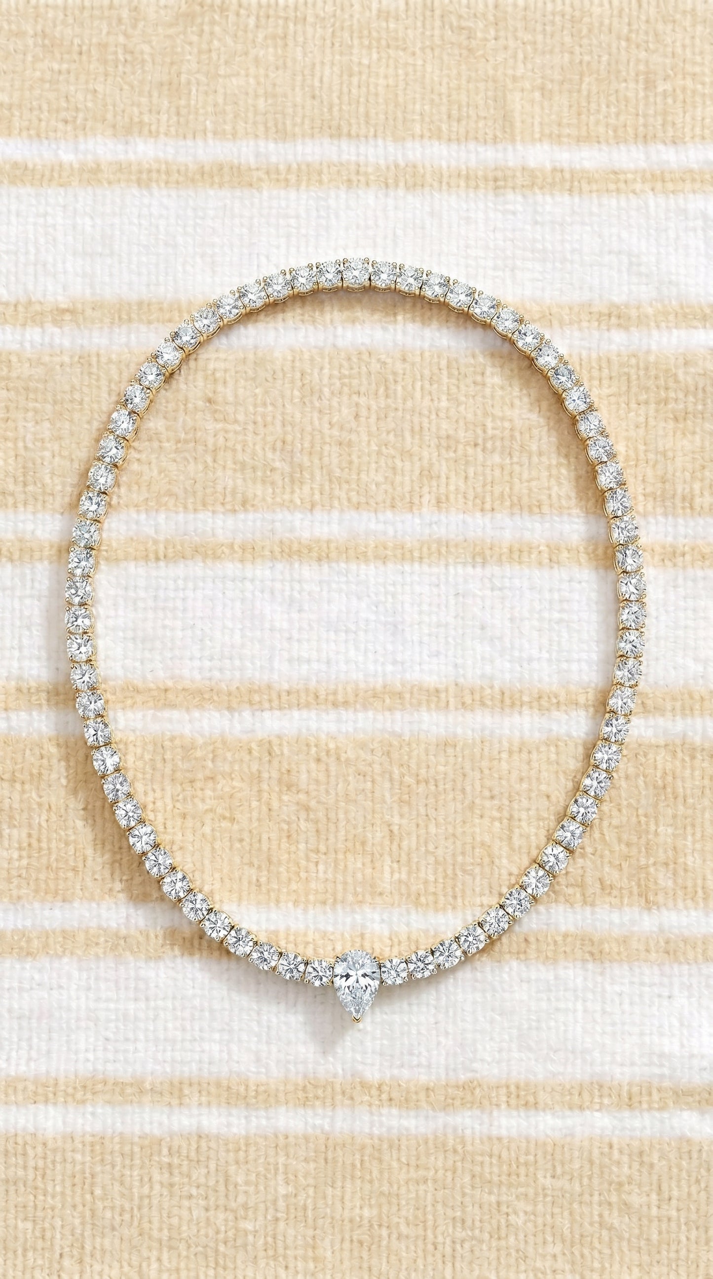 Collar Tennis | Lágrima de agua