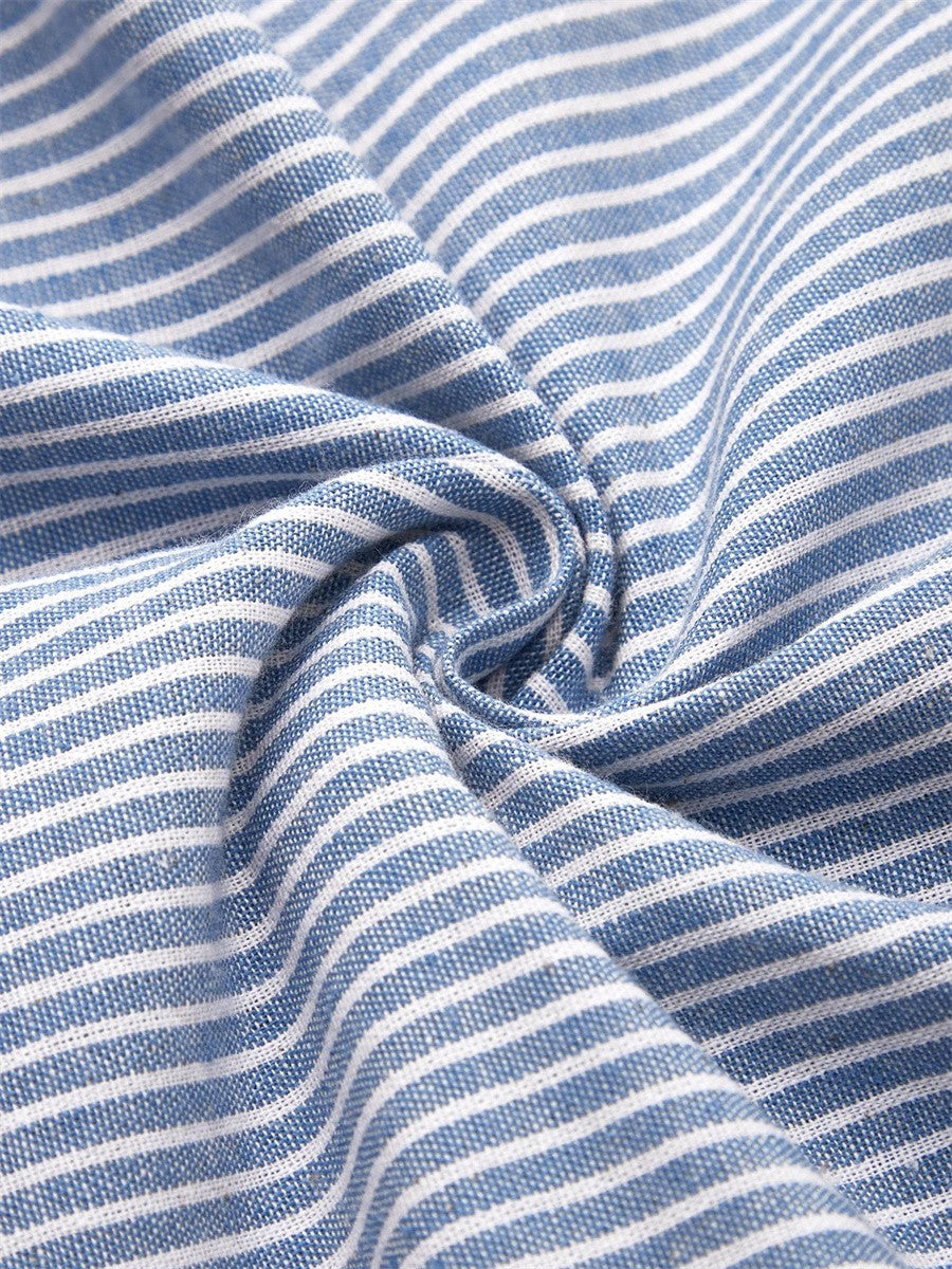 Vestido medio a rayas  | Maria