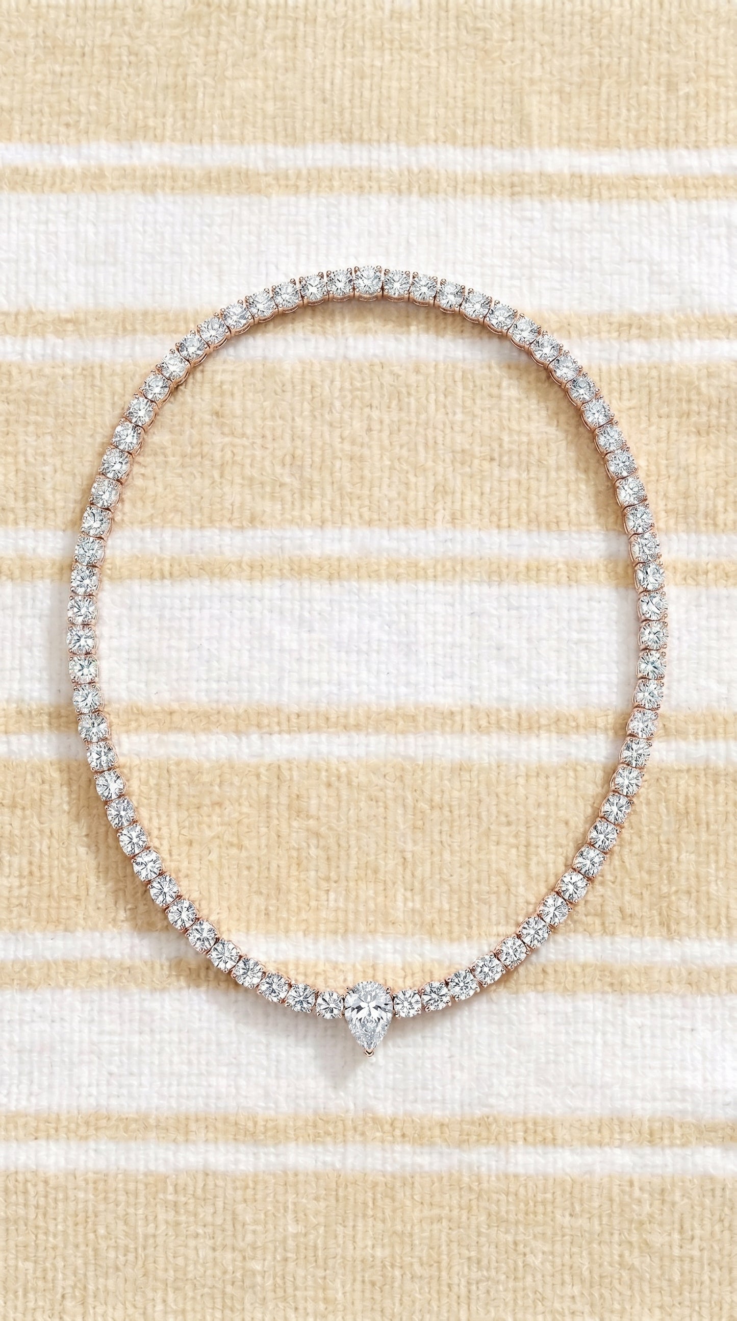 Collar Tennis | Lágrima de agua