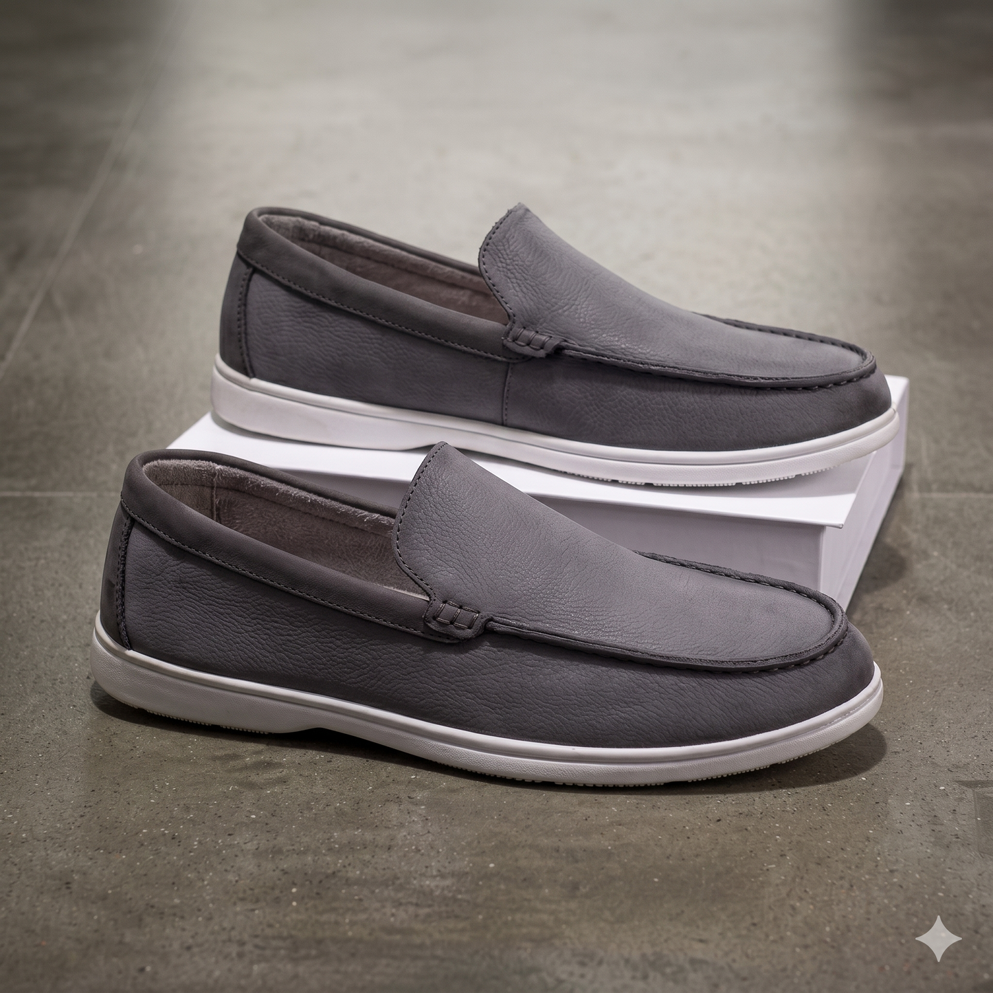 Zapatos Mocasines - Punta Redonda