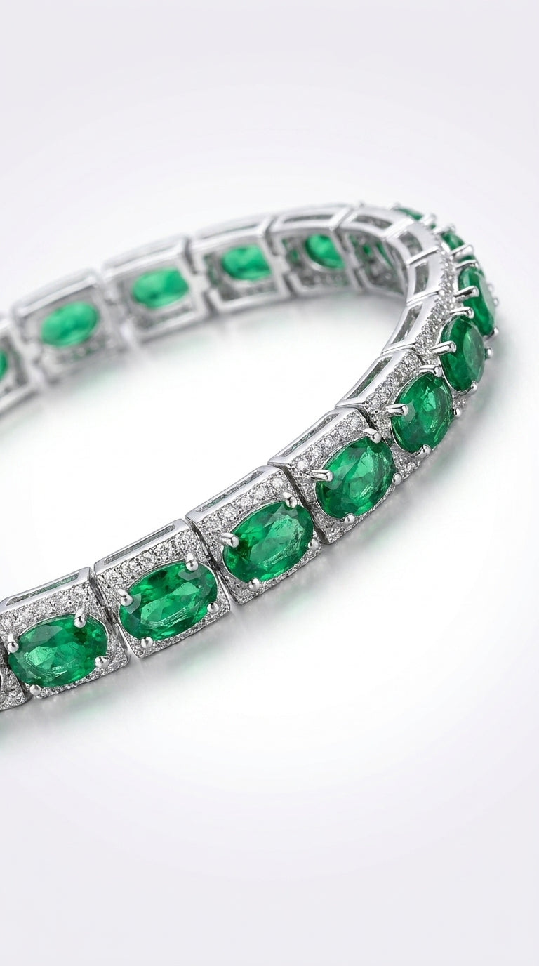 Pulsera Celestial Moissanite