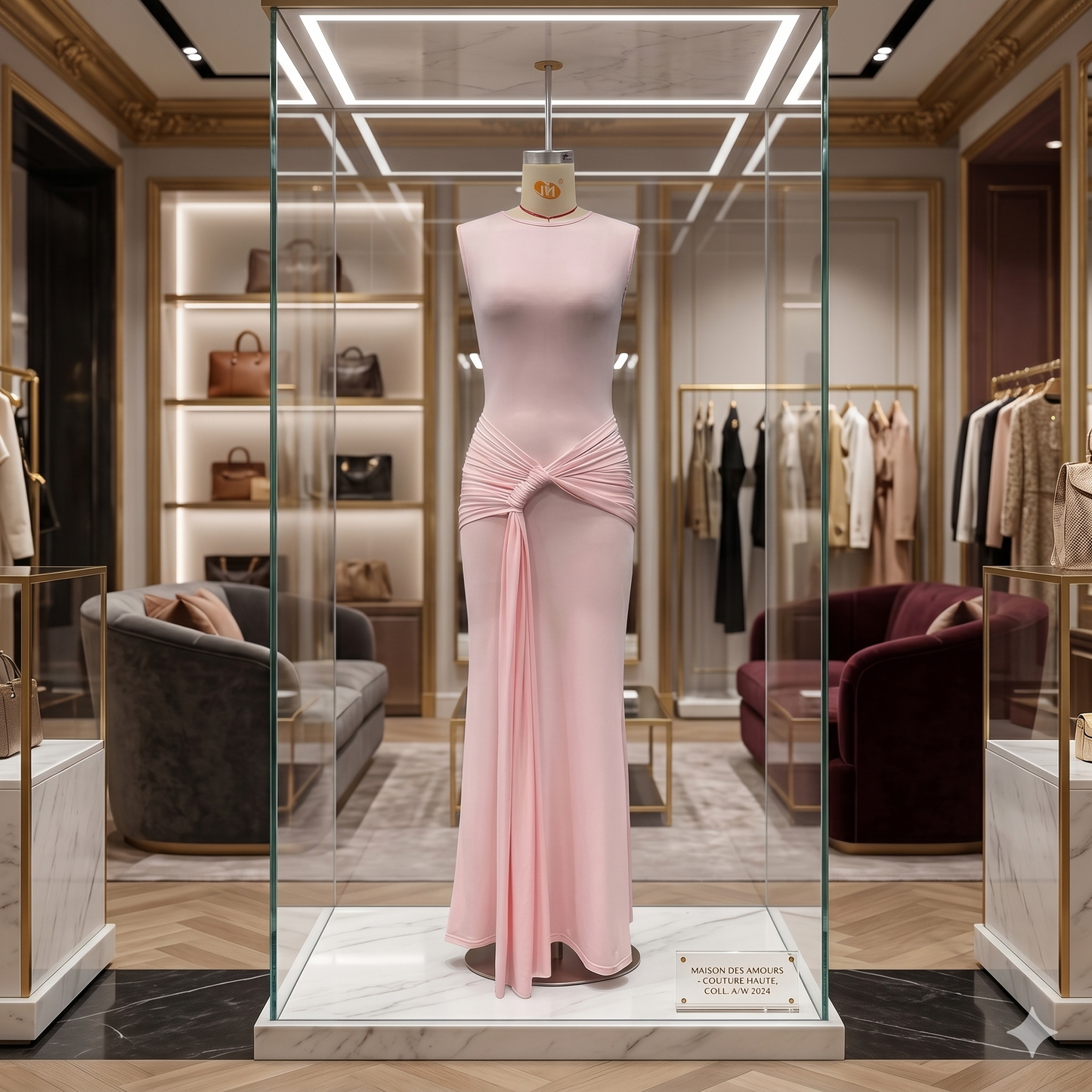 Vestido de Gala de Alta Costura – Elegancia y Sensualidad